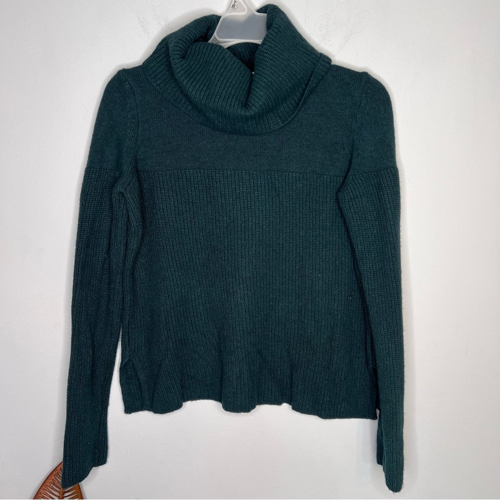 Bartolini Dark Green Turtleneck Sweater